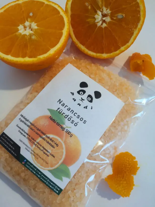 Narancsos fürdősó